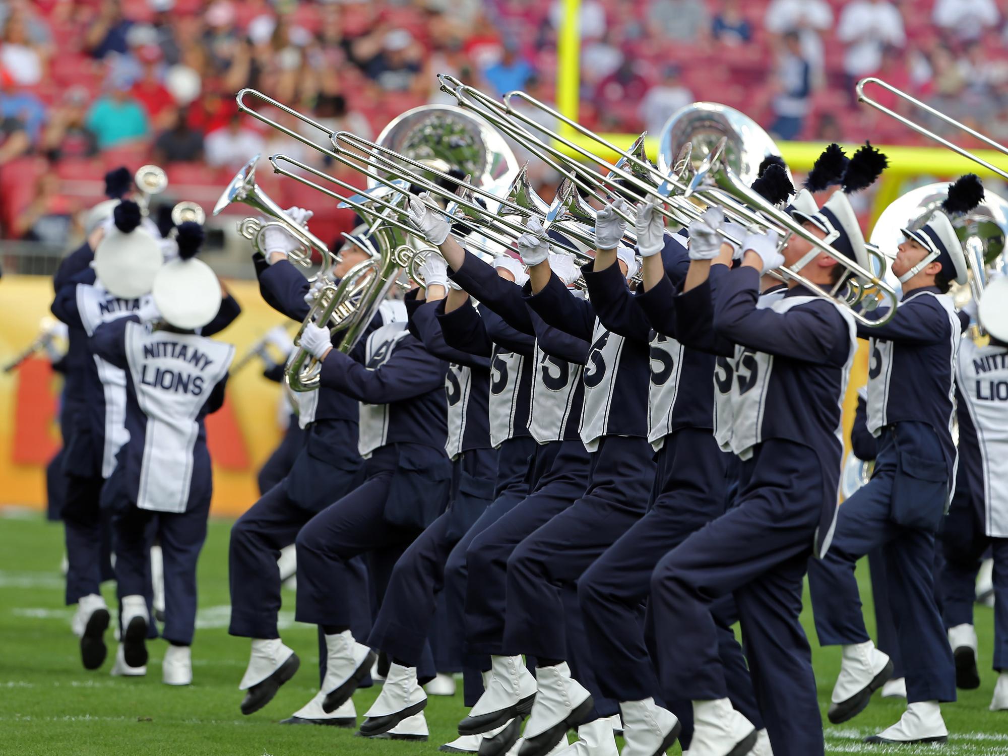 blue band at outback bowl