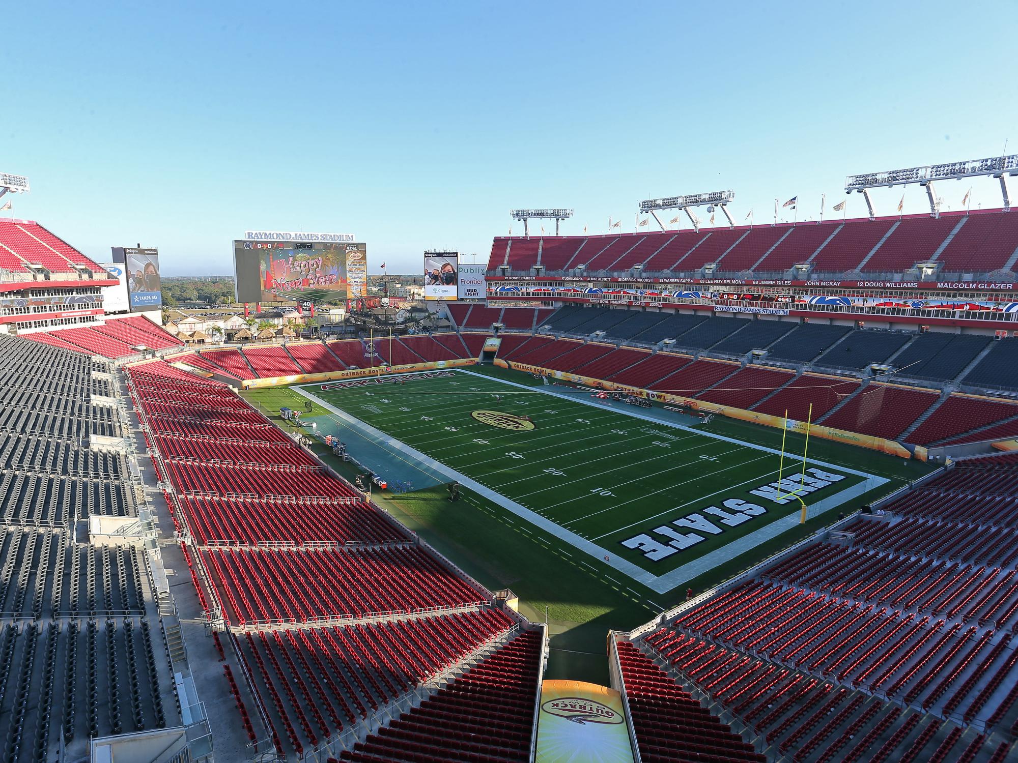 Raymond James Stadium Outback Bowl