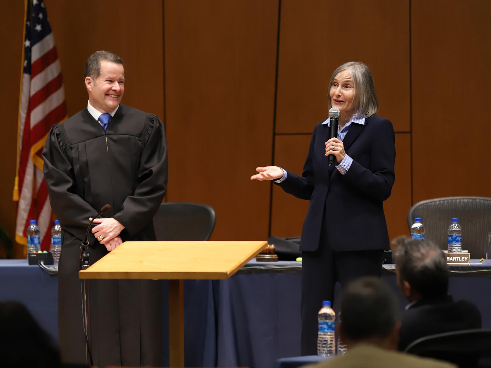 CAVC Chief Judge Bartley and Judge Laurer