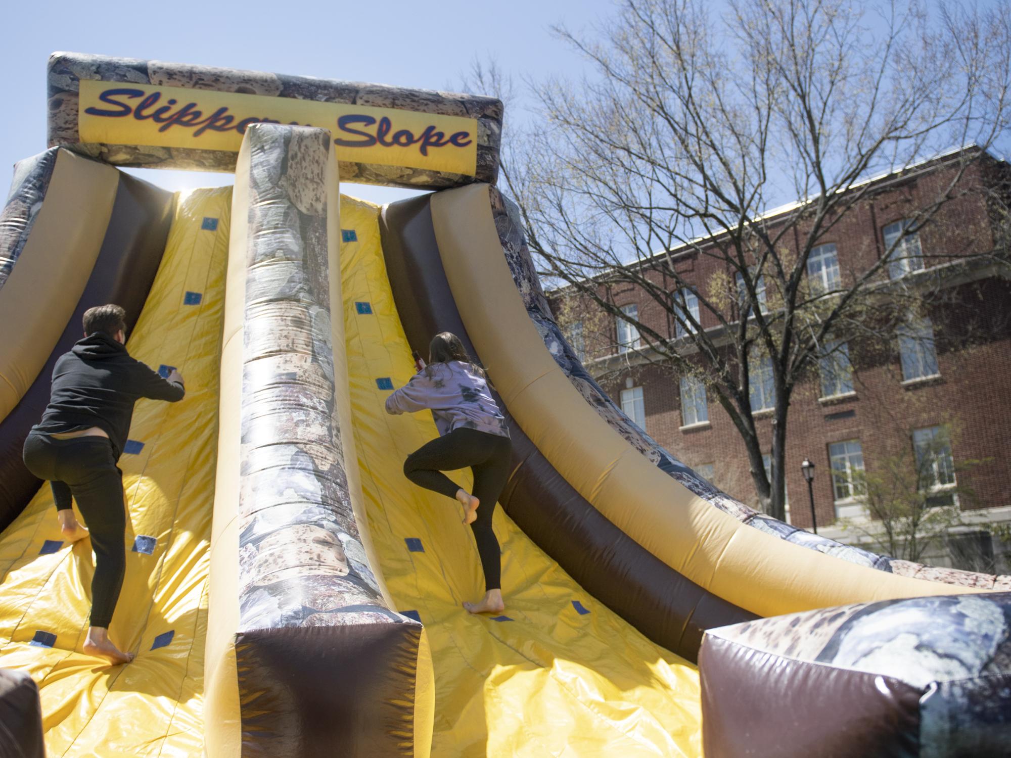 Slippery Slope at Senior SEnd Off