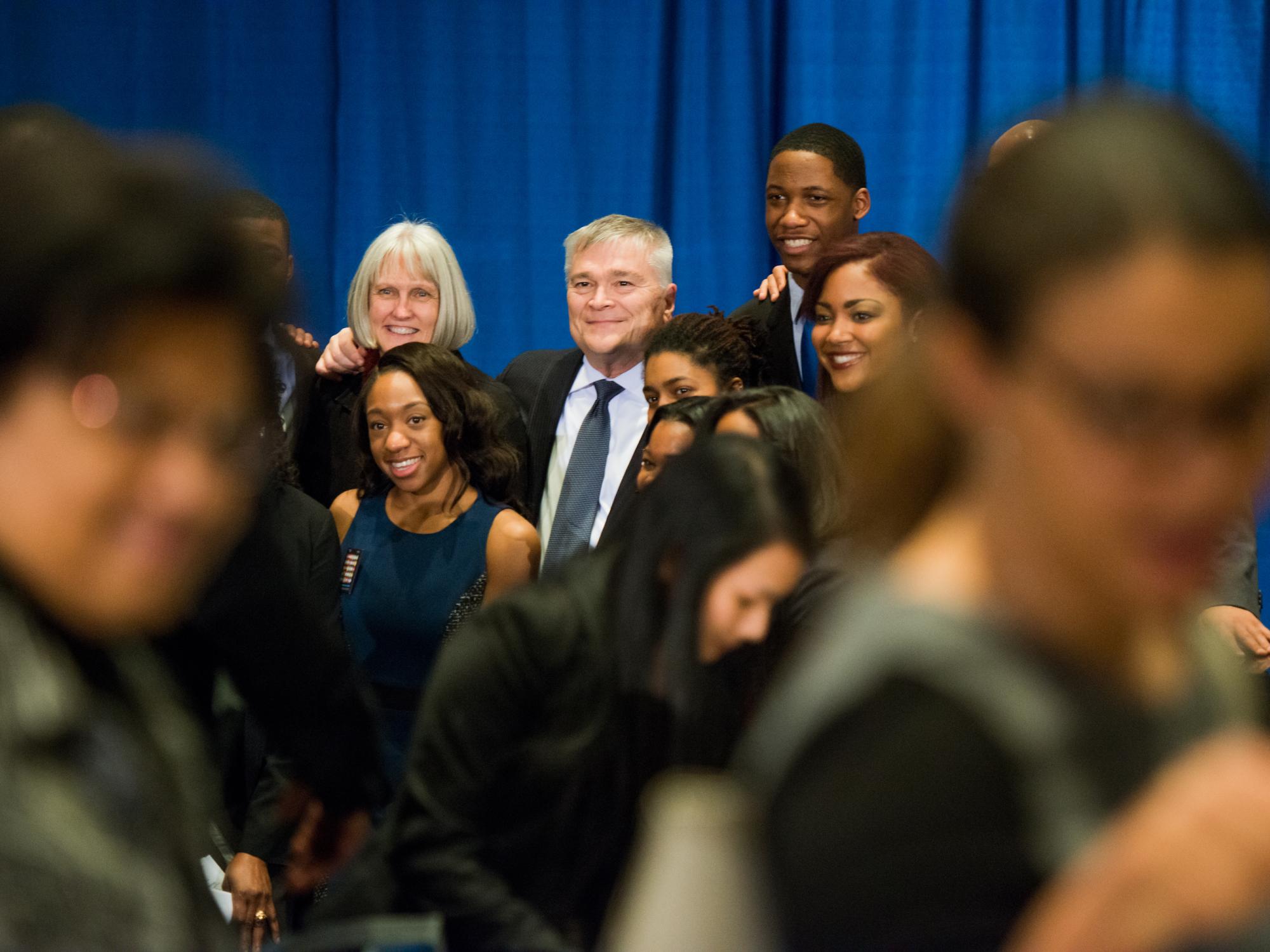 Molly and Eric Barron during Dr. Martin Luther King Jr. Memorial Banquet