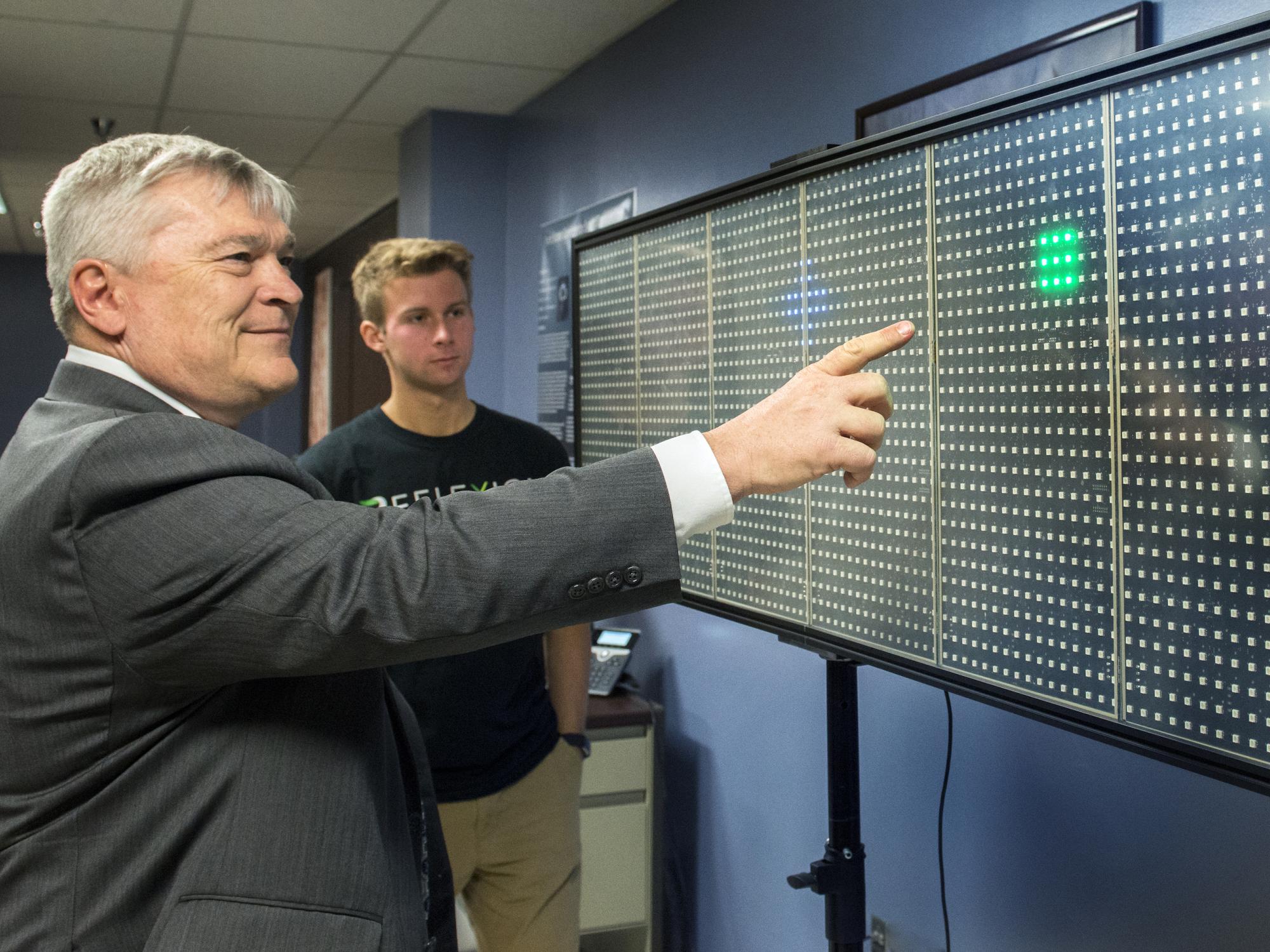 Barron at concussion lab