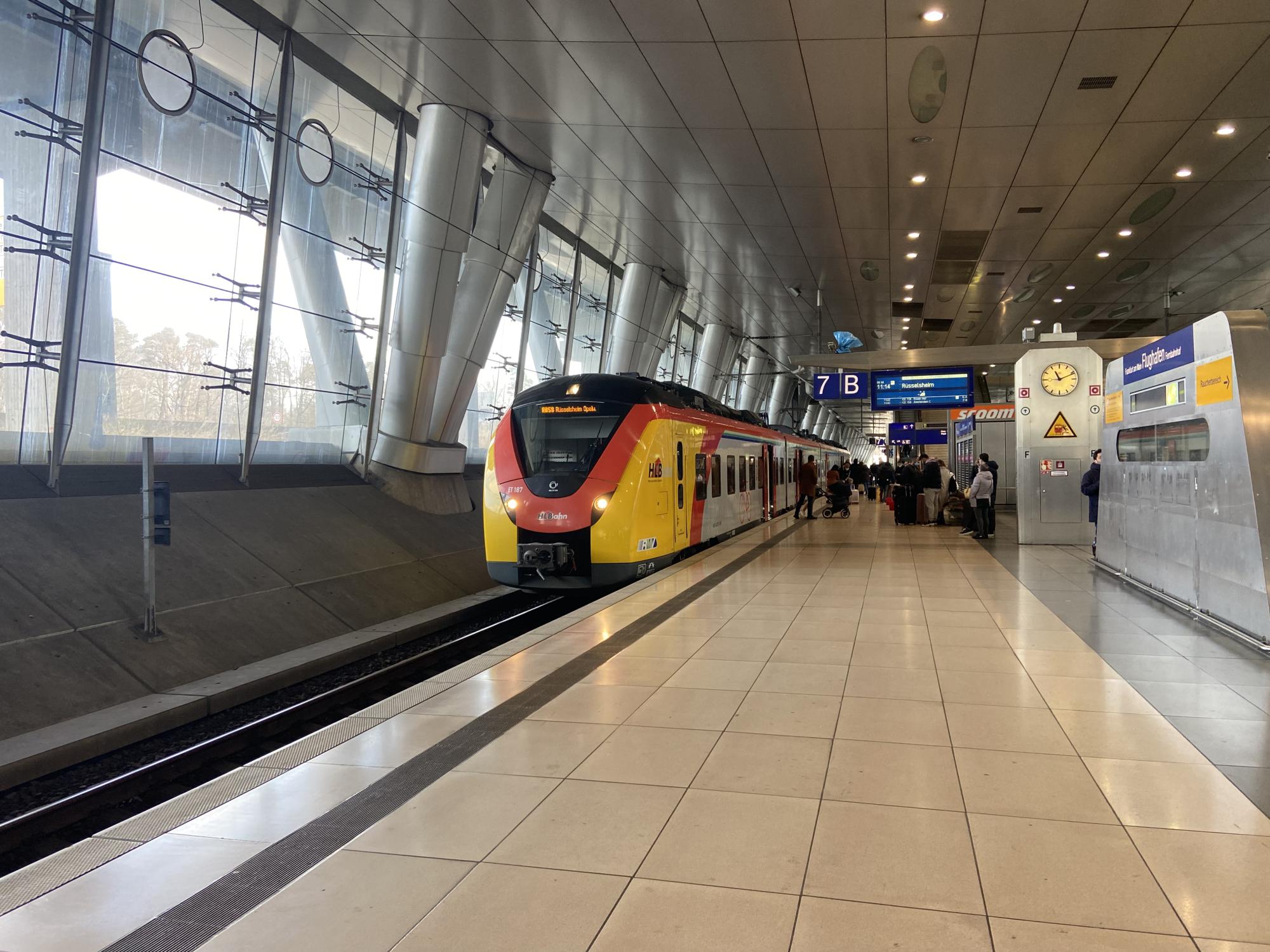 A high-speed German train.
