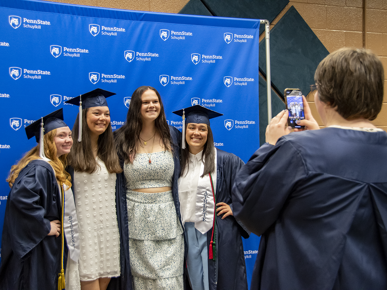 Group of graduating students.
