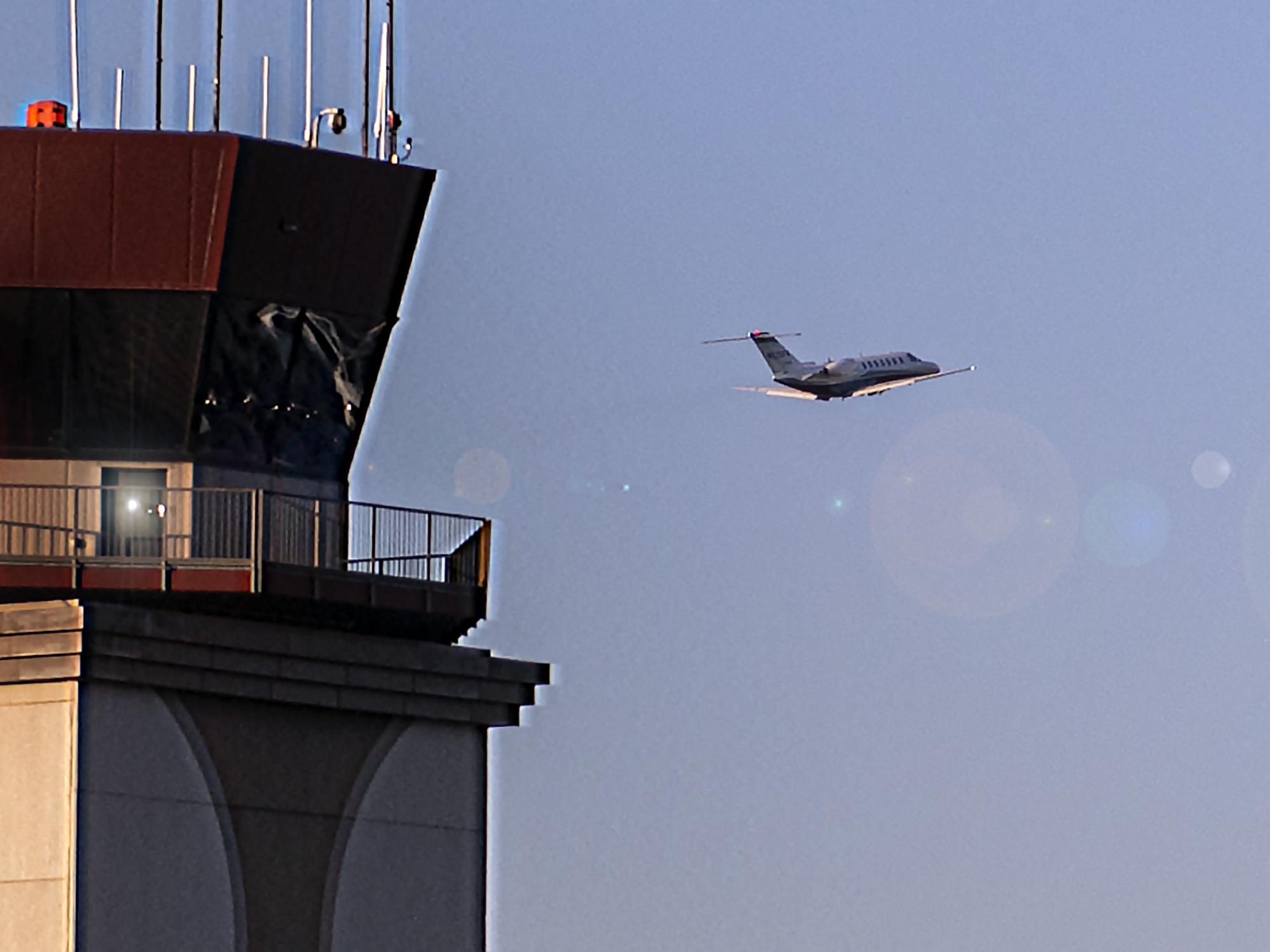 Special Olympics Airlift flight taking off