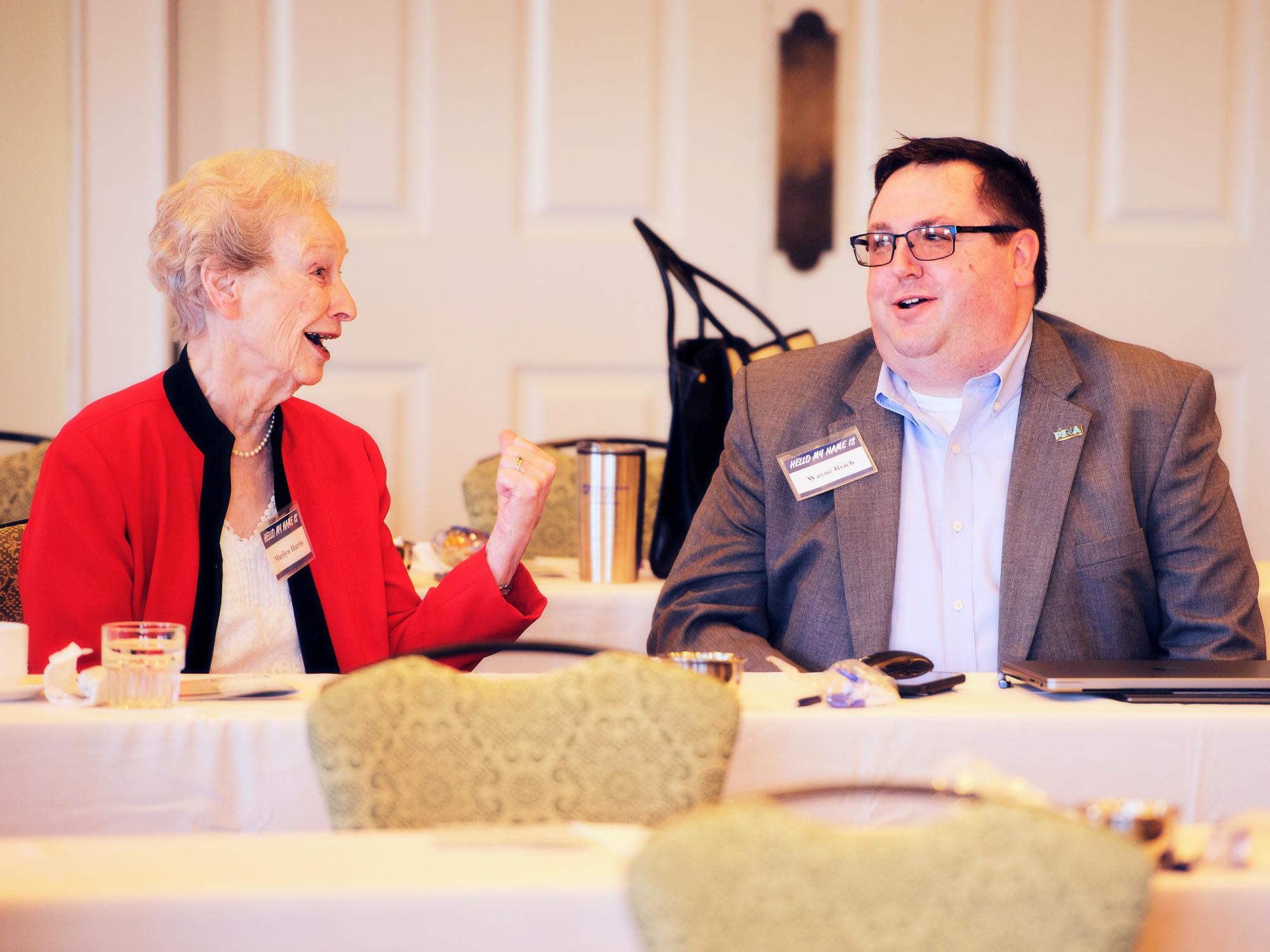 Wayne Reich and Marilyn Harris