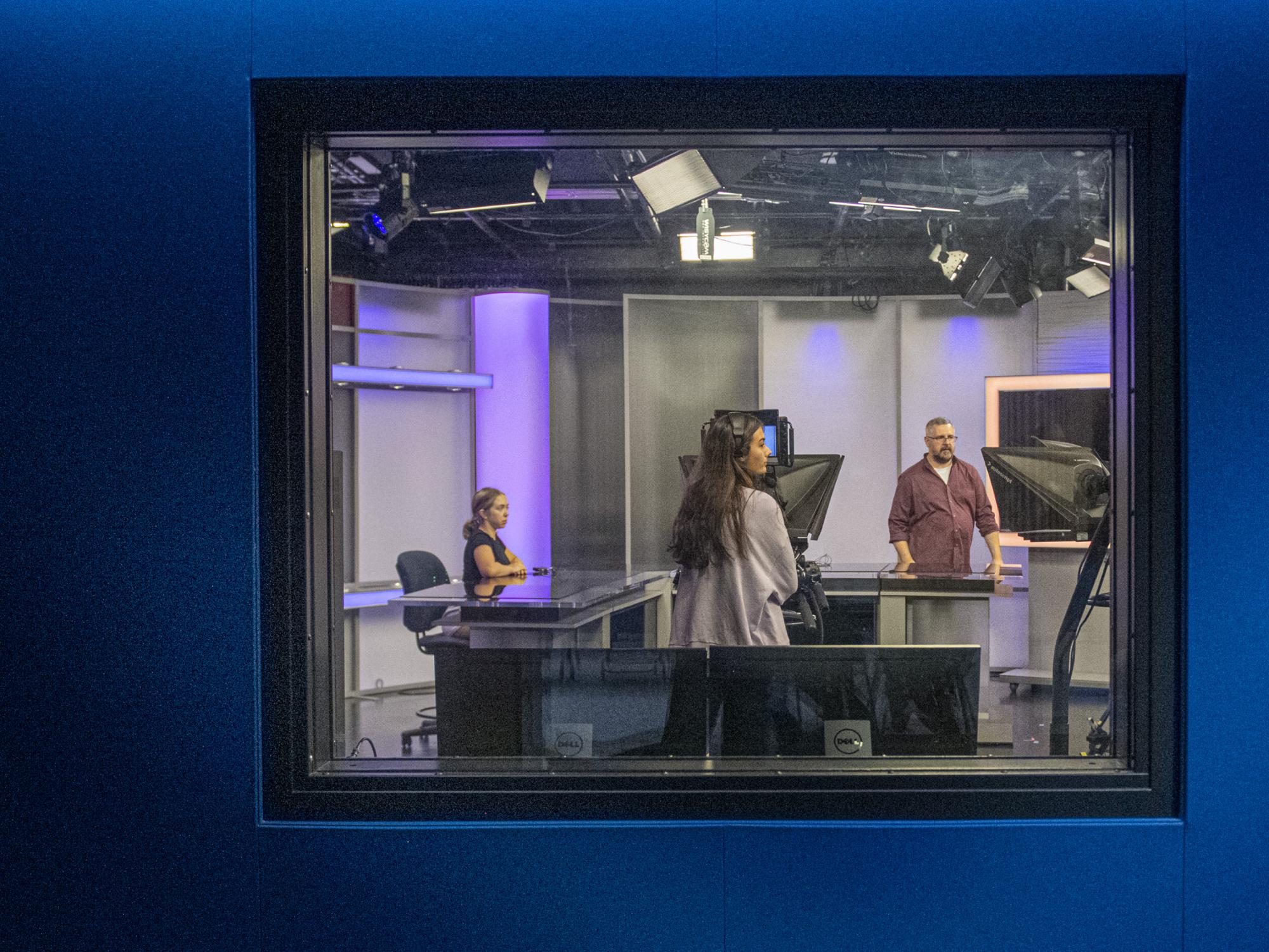observation window at College of communications