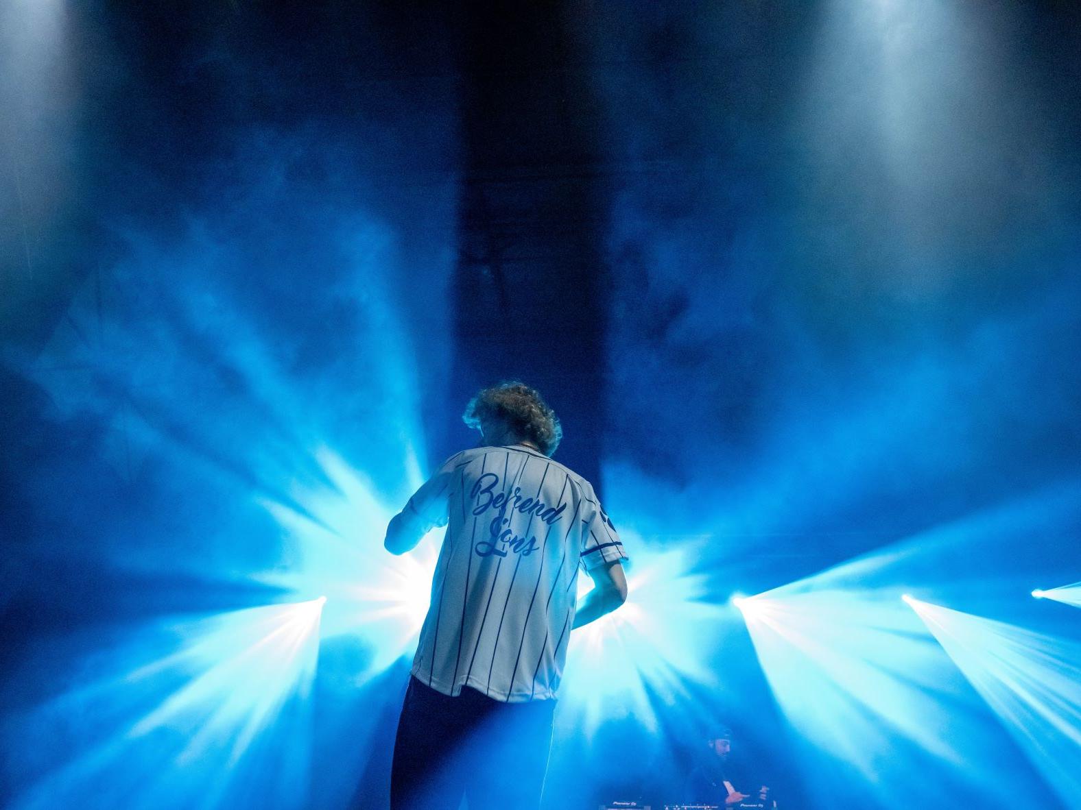 The rapper Yung Gravy performs at Penn State Behrend.