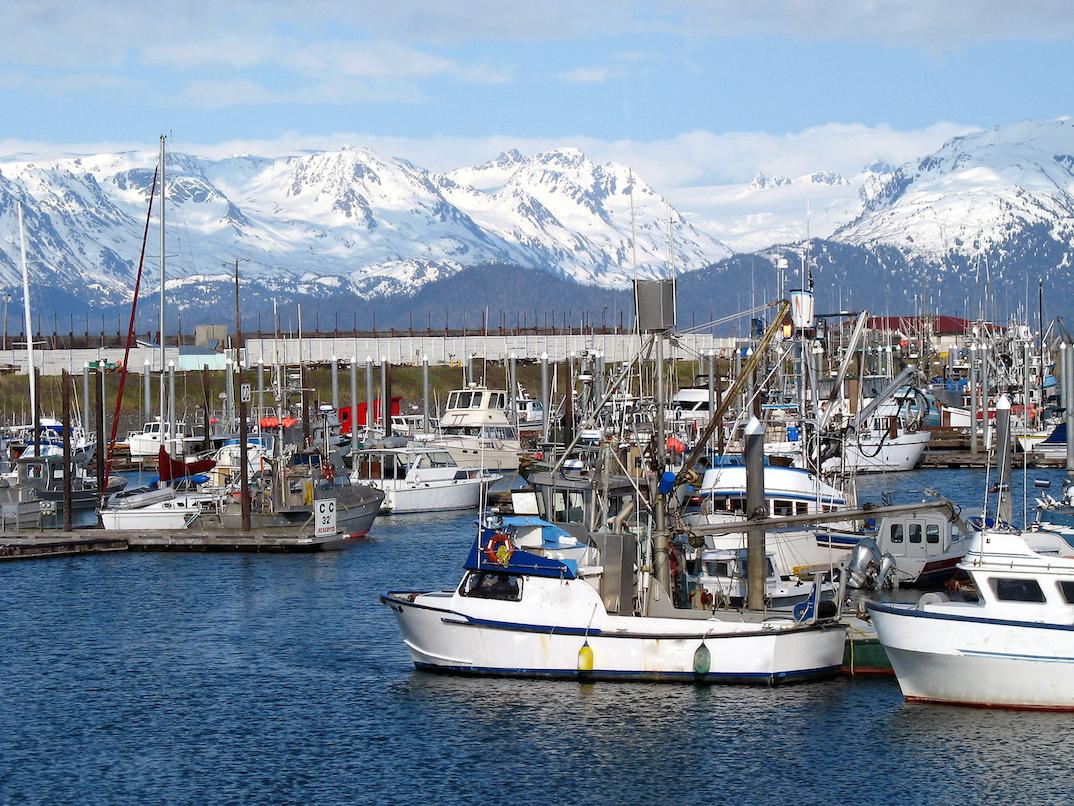 Fishing boats in Bristol Bay, Alaska