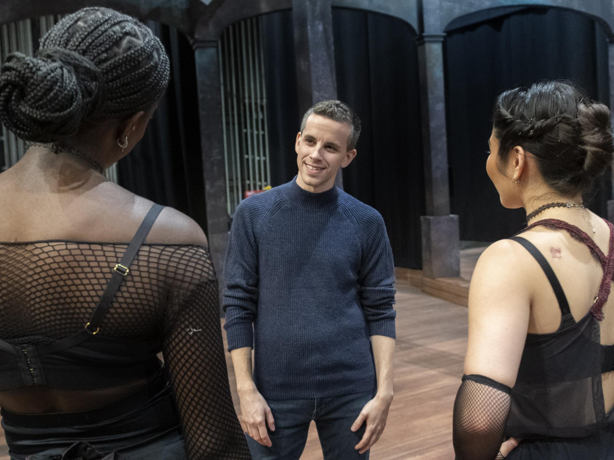 Chaz Wolcott directing Cabaret