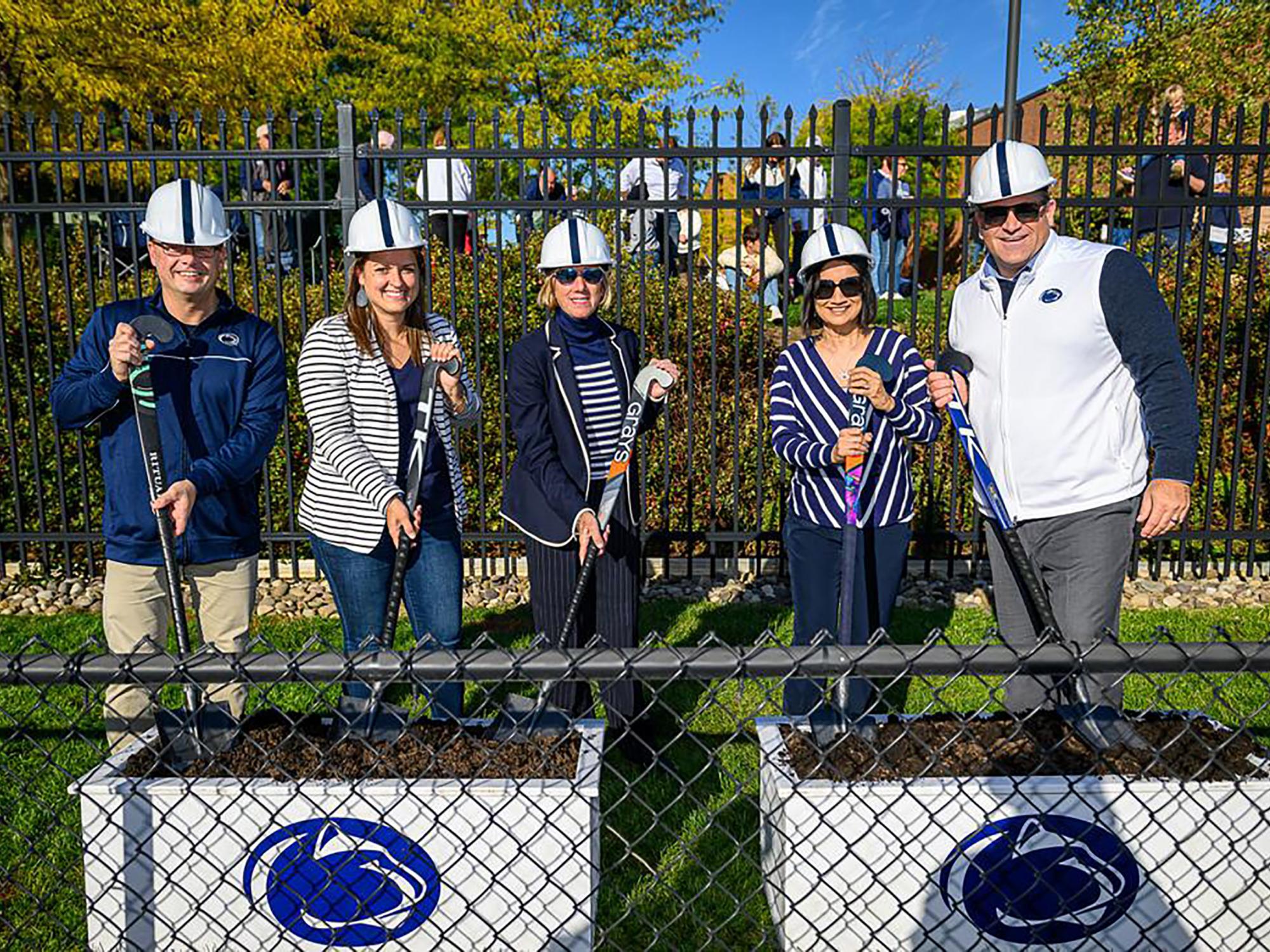 Groundbreaking ceremony Field Hockey complex