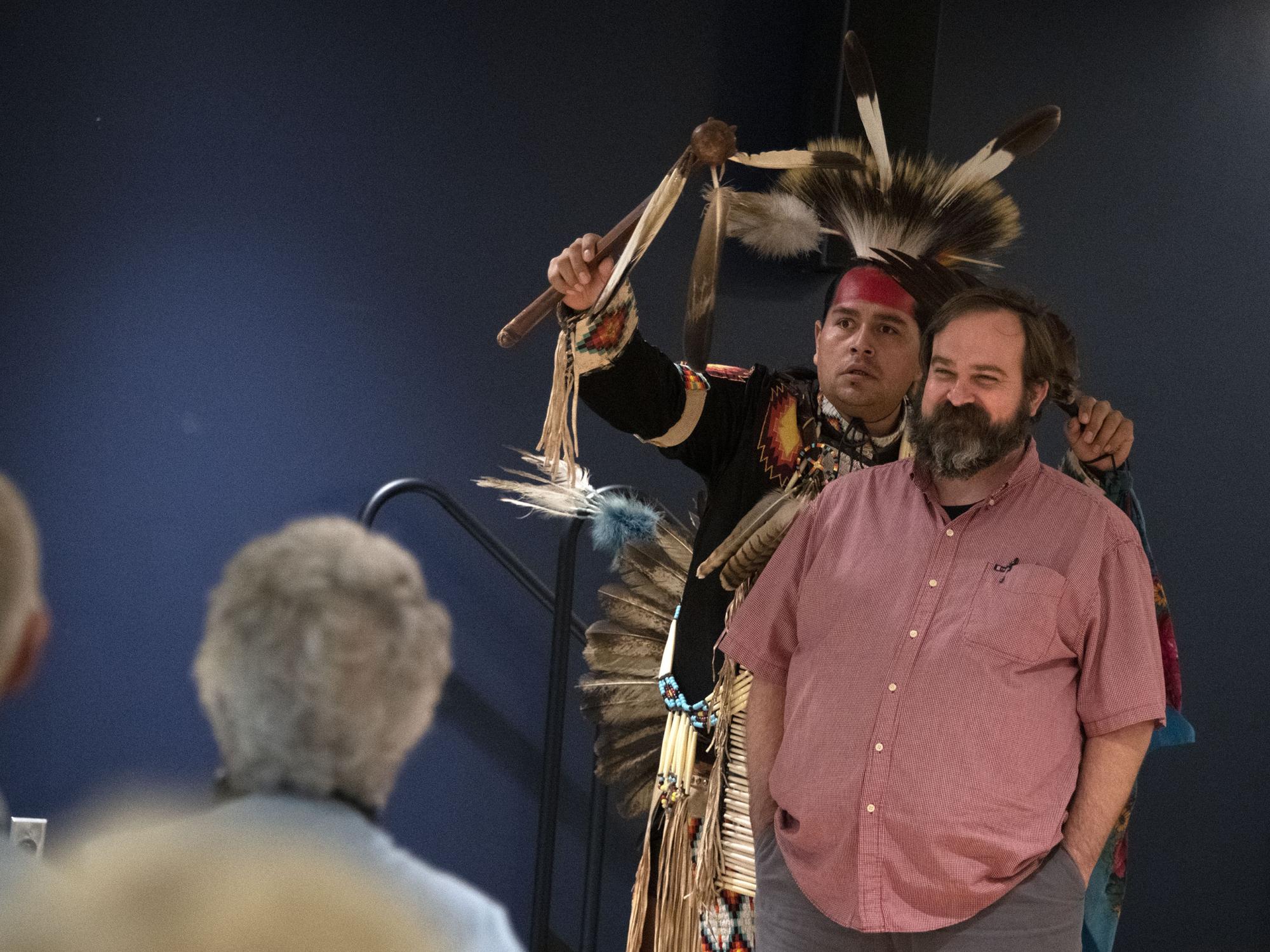 Jay Precht and Cherokee Chief