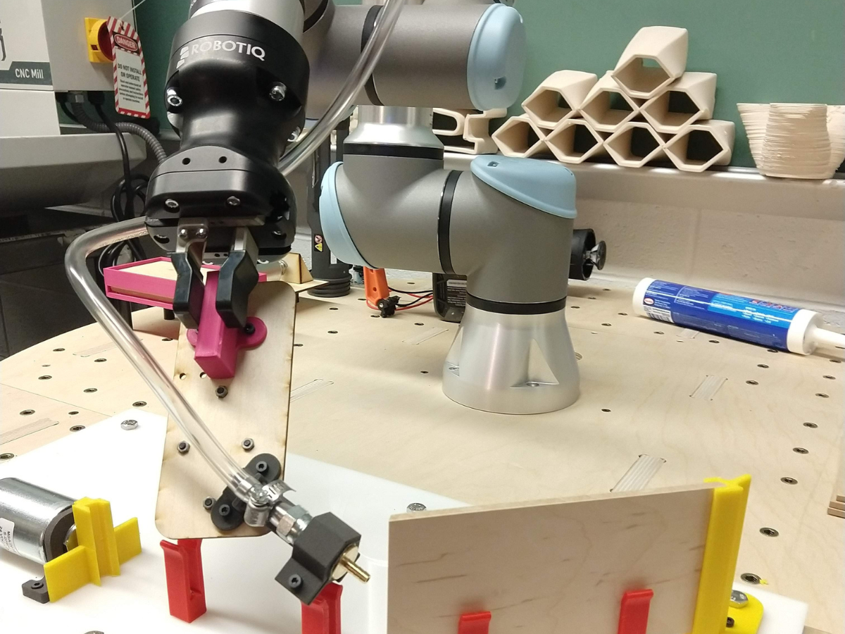 A collaborative robotic arm
