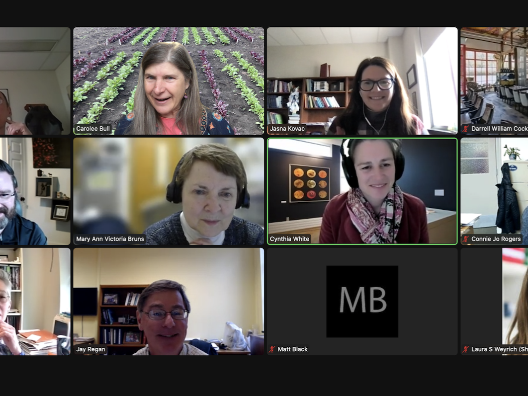 Microbiome Center Executive Committee Meeting during COVID 
