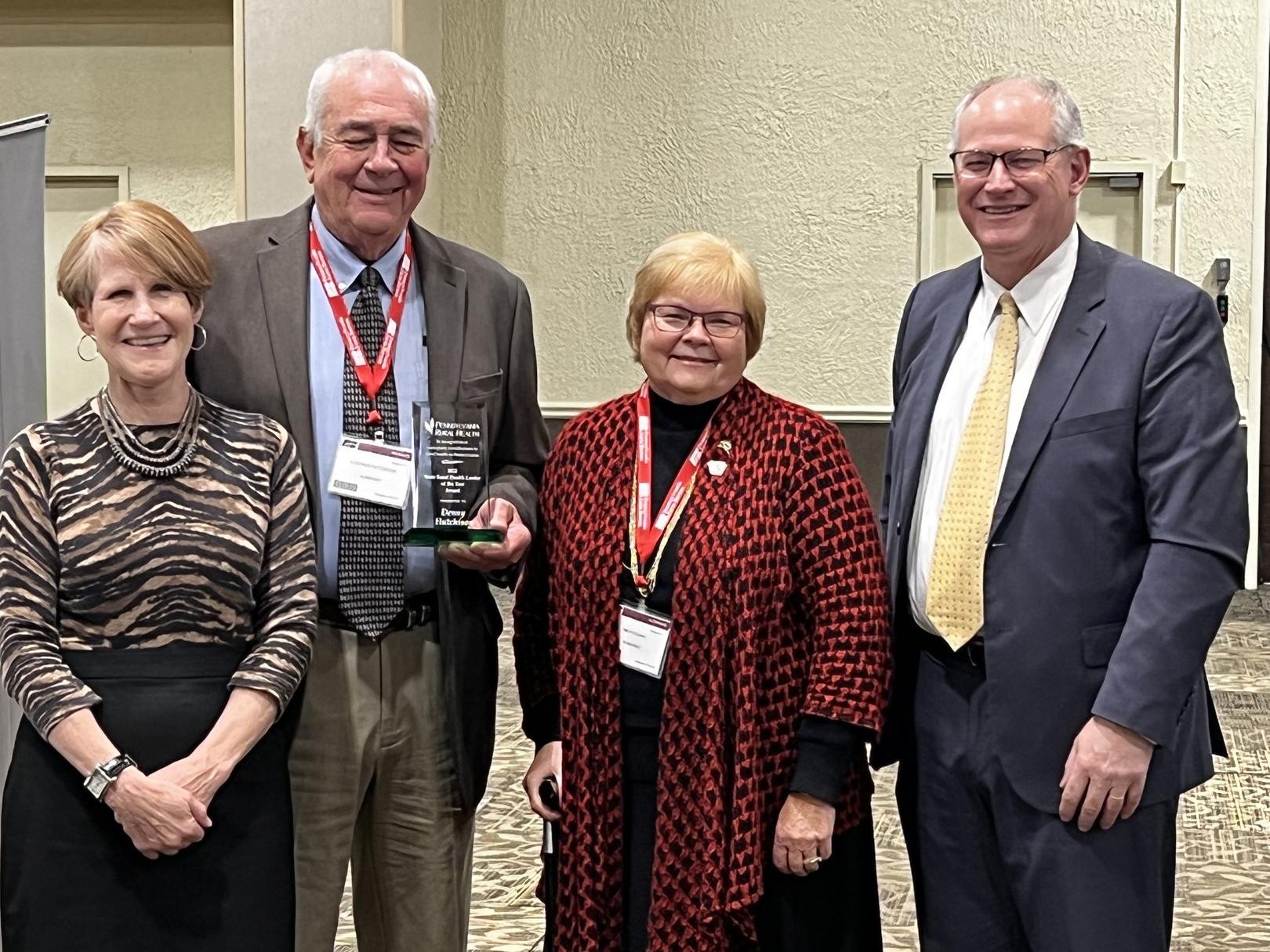 Denny Hutchison, Lisa Davis, Pastor Nila Cogan, Mark Critz