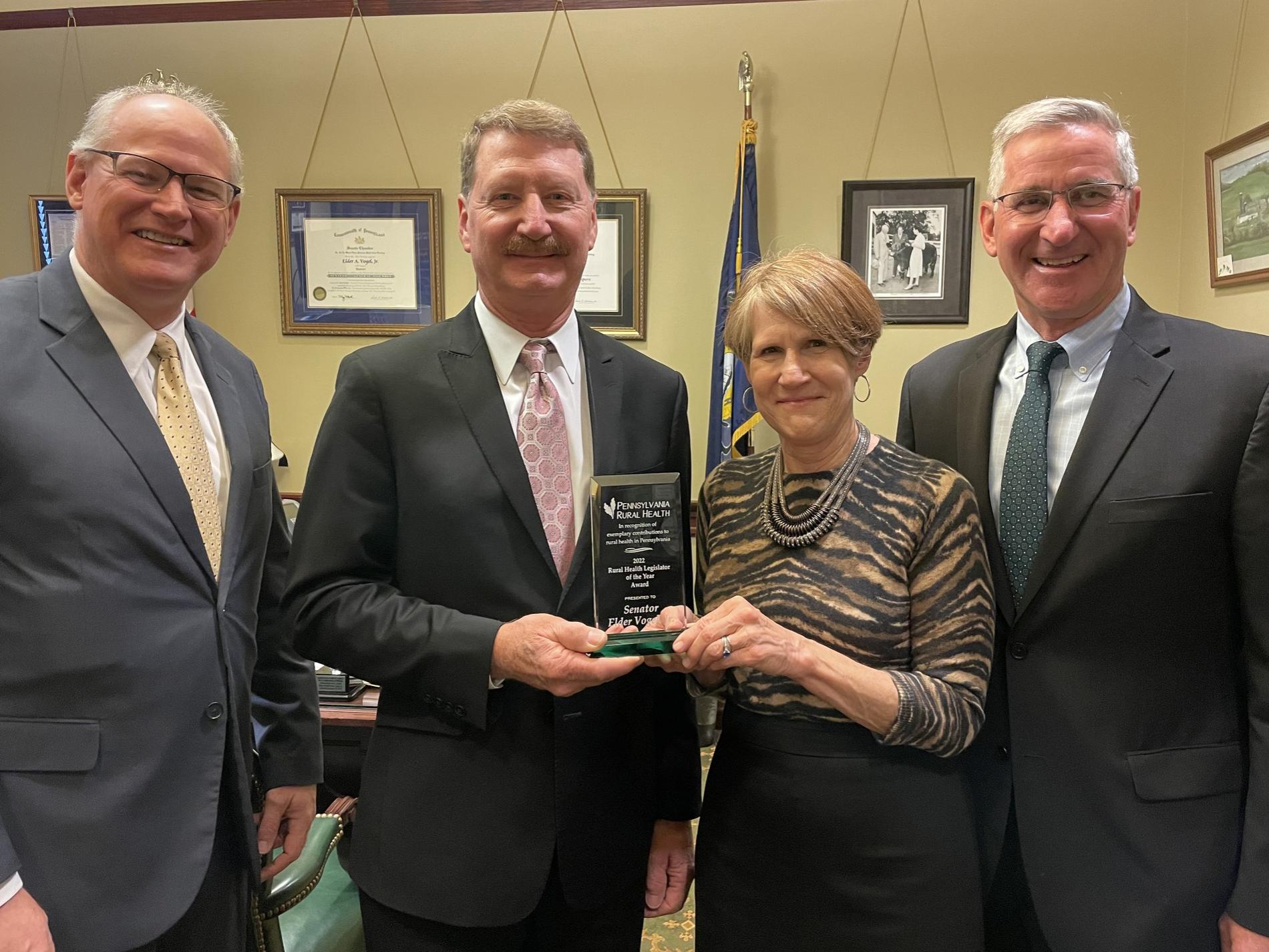 Lisa Davis, Elder Vogel, Jr., Mark Critz, Russell C. Redding