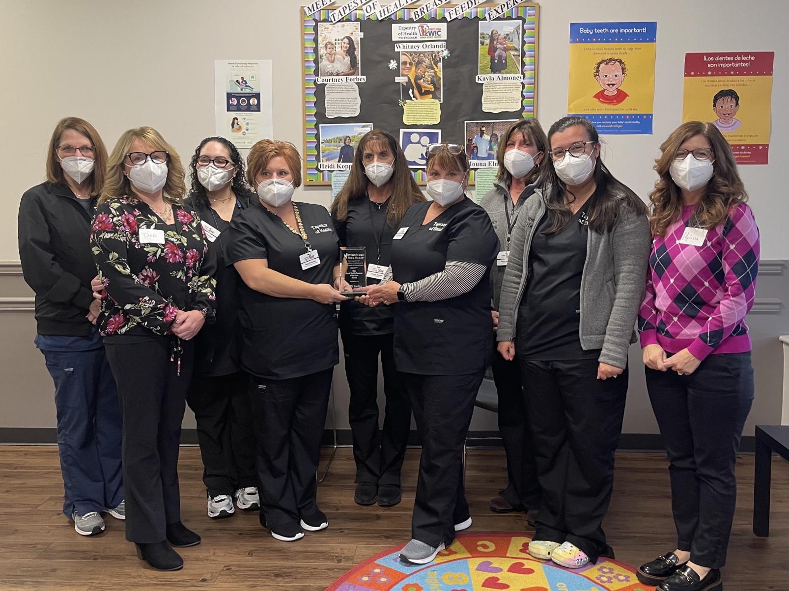 Women, Infant, and Children (WIC) Tapestry of Health SUN Smiles program members