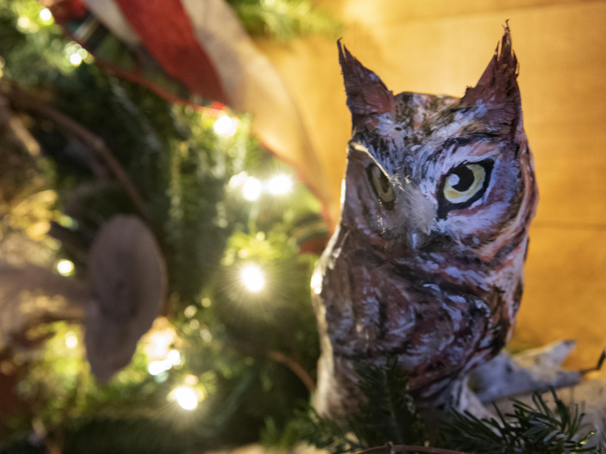Wreath with Owl