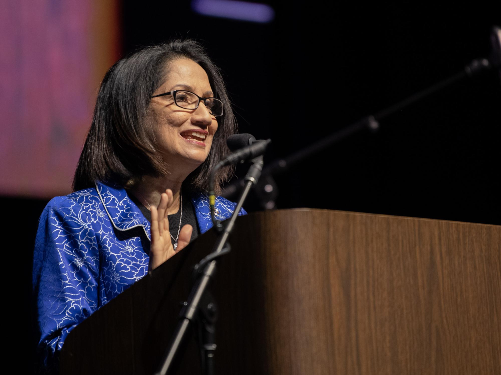 Neeli Bendapudi at MLK Banquet