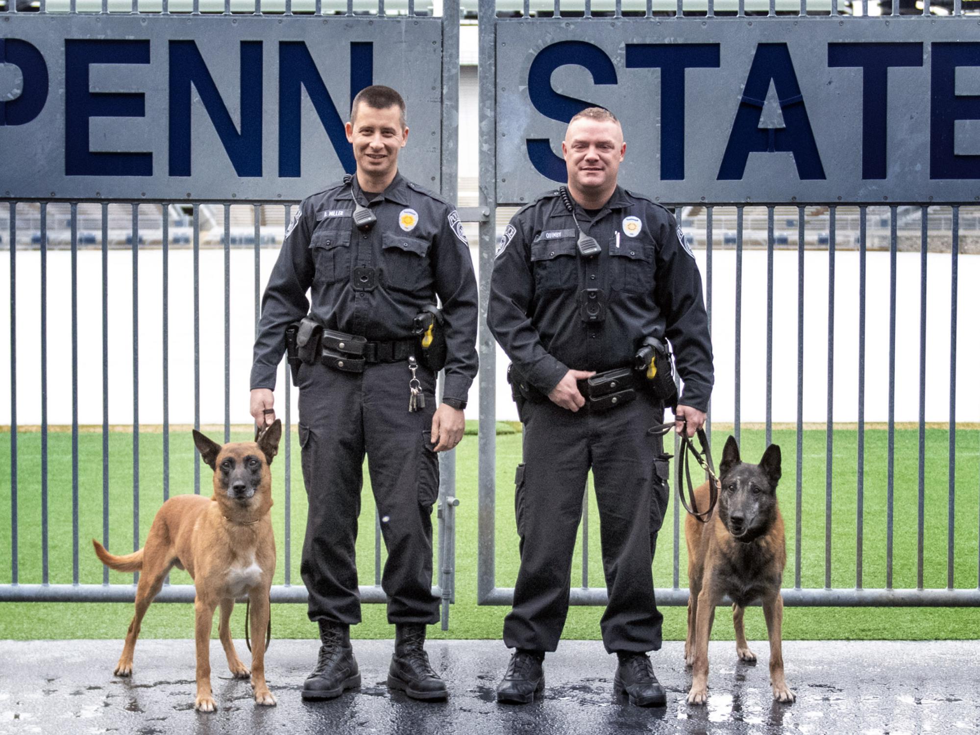 K9 Police retirement at Penn State