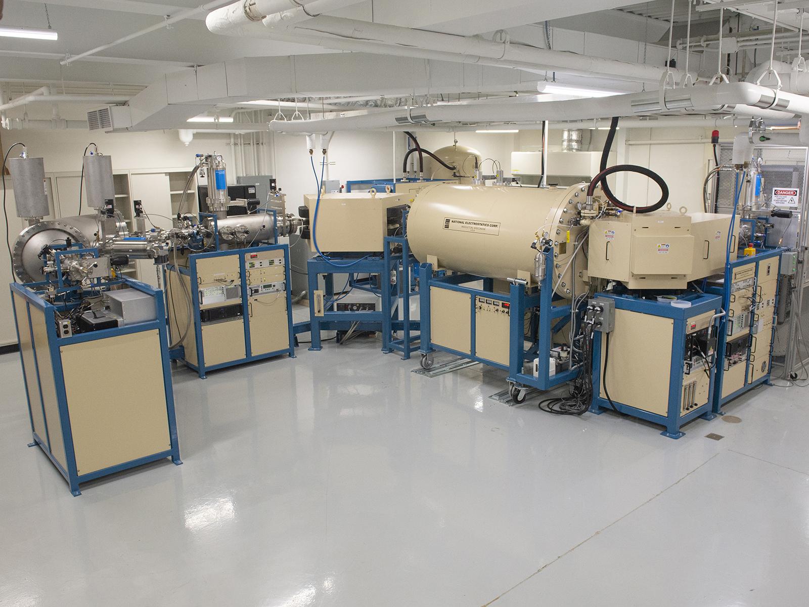 Radiocarbon Lab with accelerator mass spectrometer