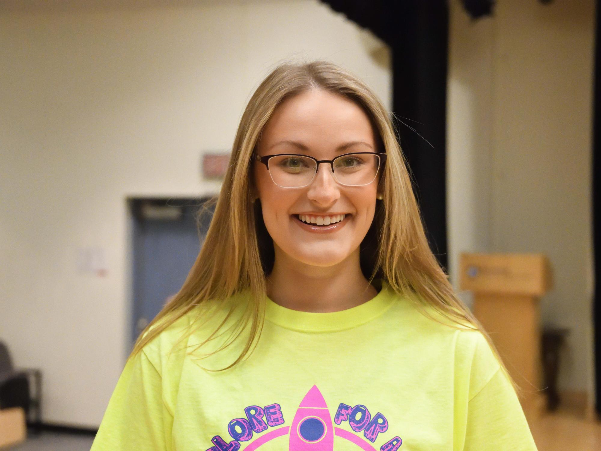 Hayley White, Penn State Fayette's 2022-2023 THON Chair