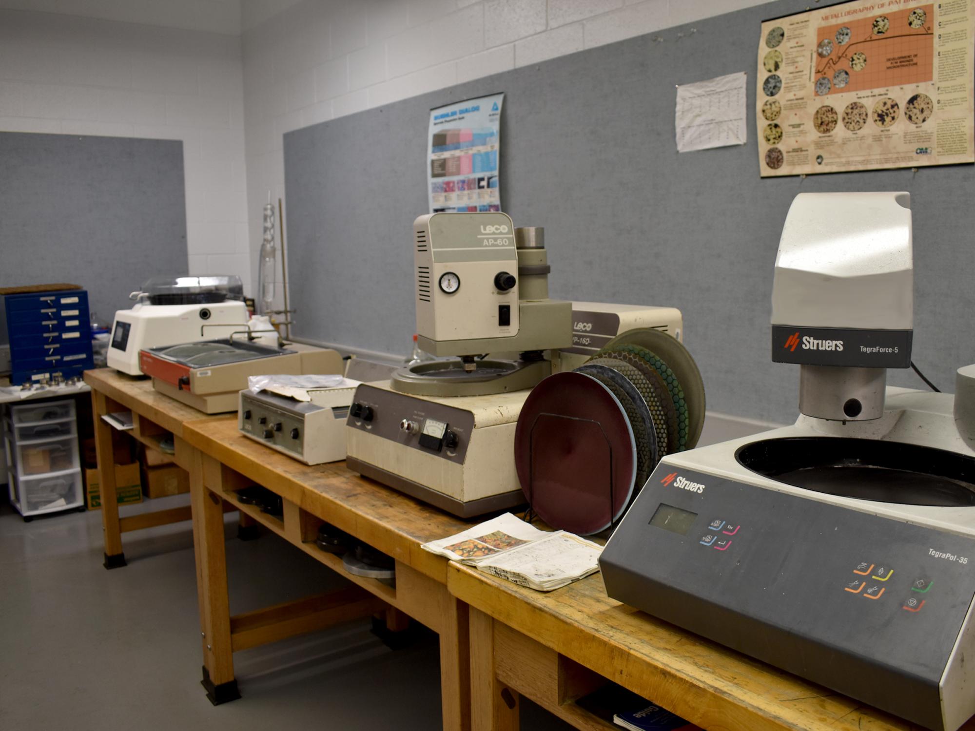 More of the equipment available for student use in the engineering lab at Penn State DuBois