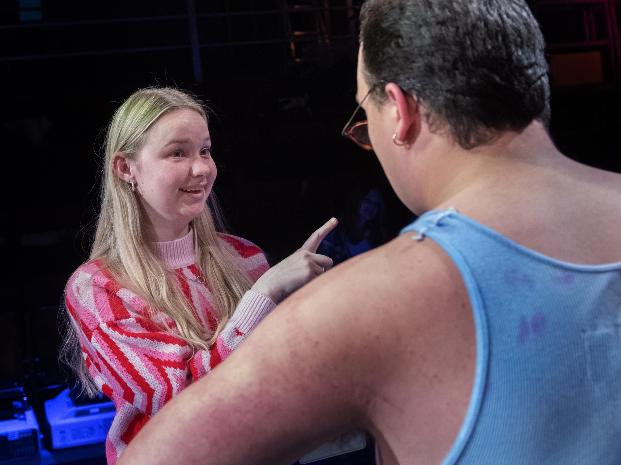 Georgia Wood stage manager
