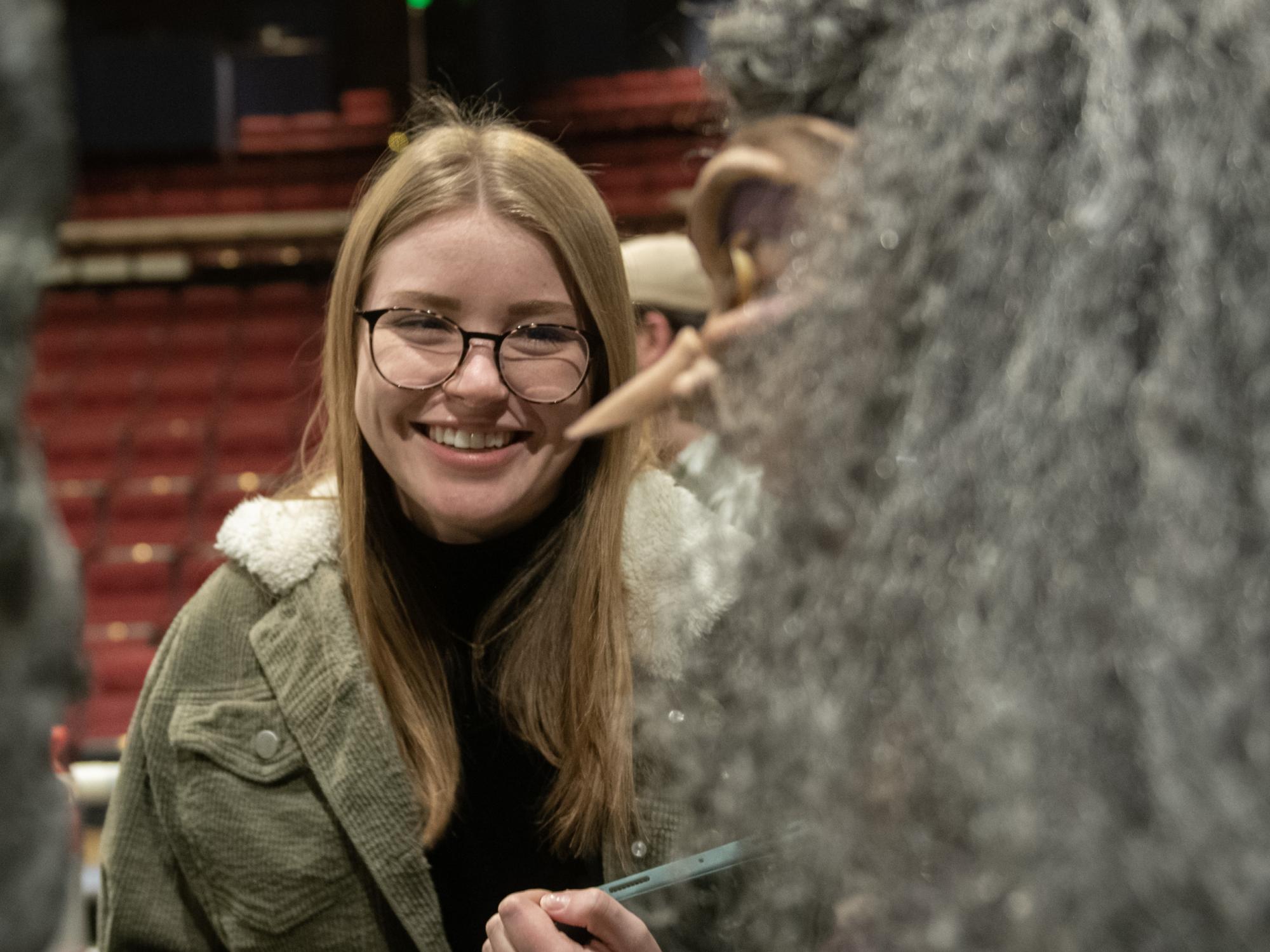 stage manager Evelyn Murphy-Welconish