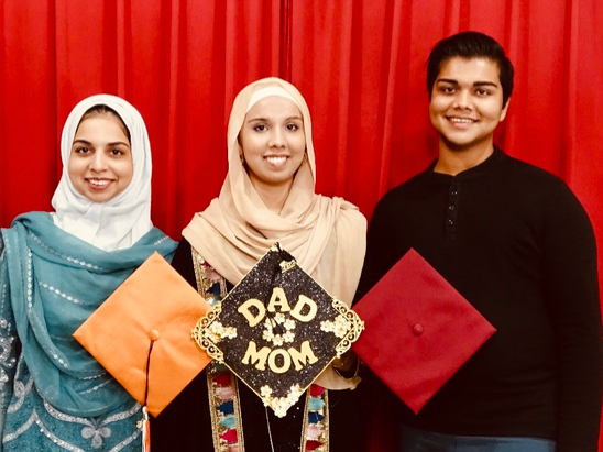 Shermeen Muhammad and her siblings