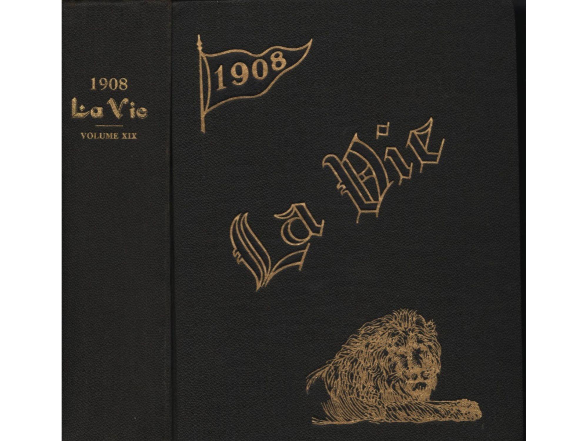 The cover of the 1908 LaVie