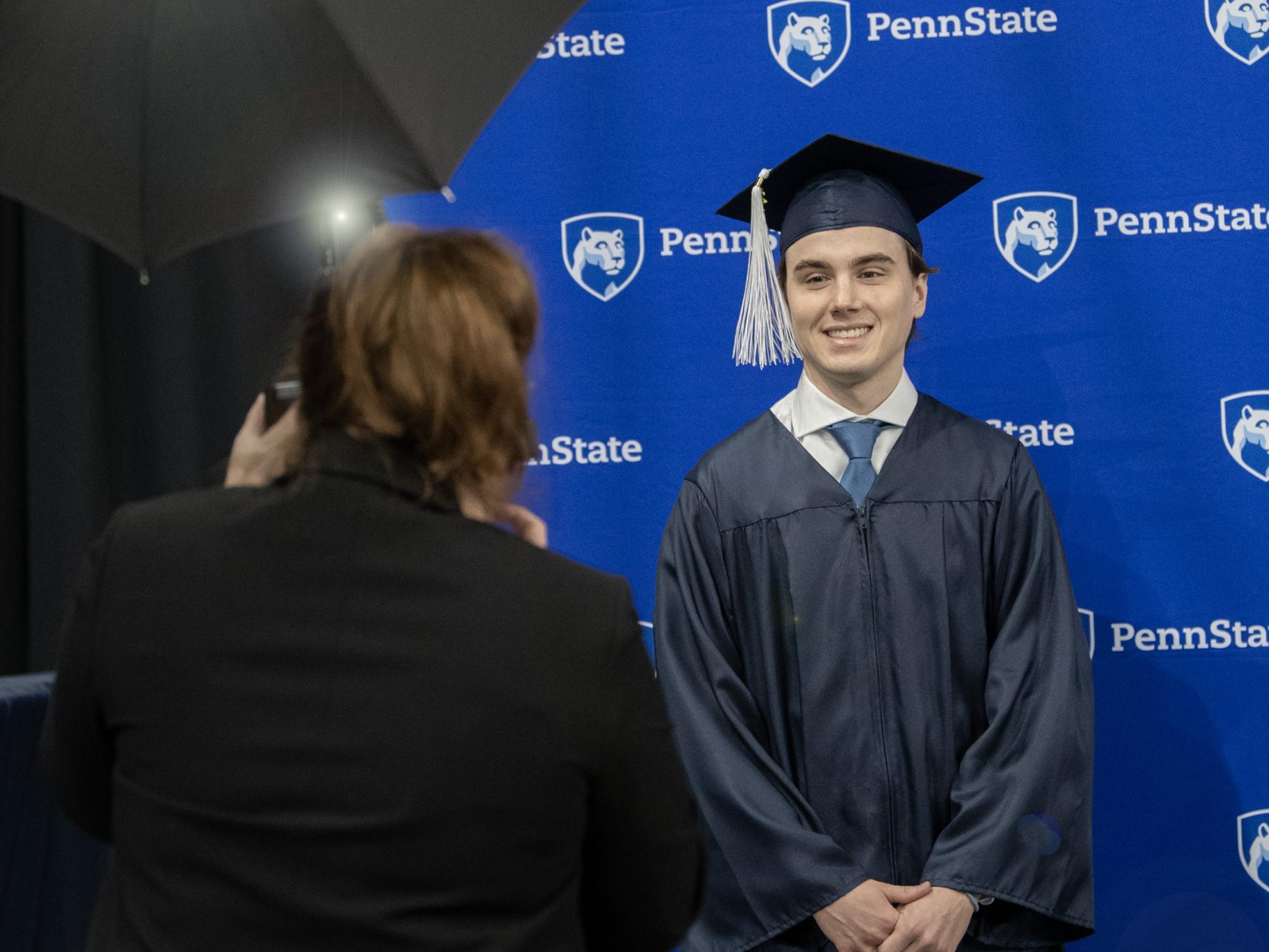 Cam McCurdy at IST graduation