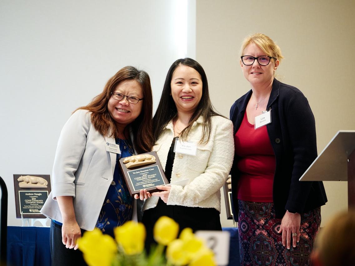 Ying-Ling Jao, Yo-Jen Liao, and Liza Behrens.