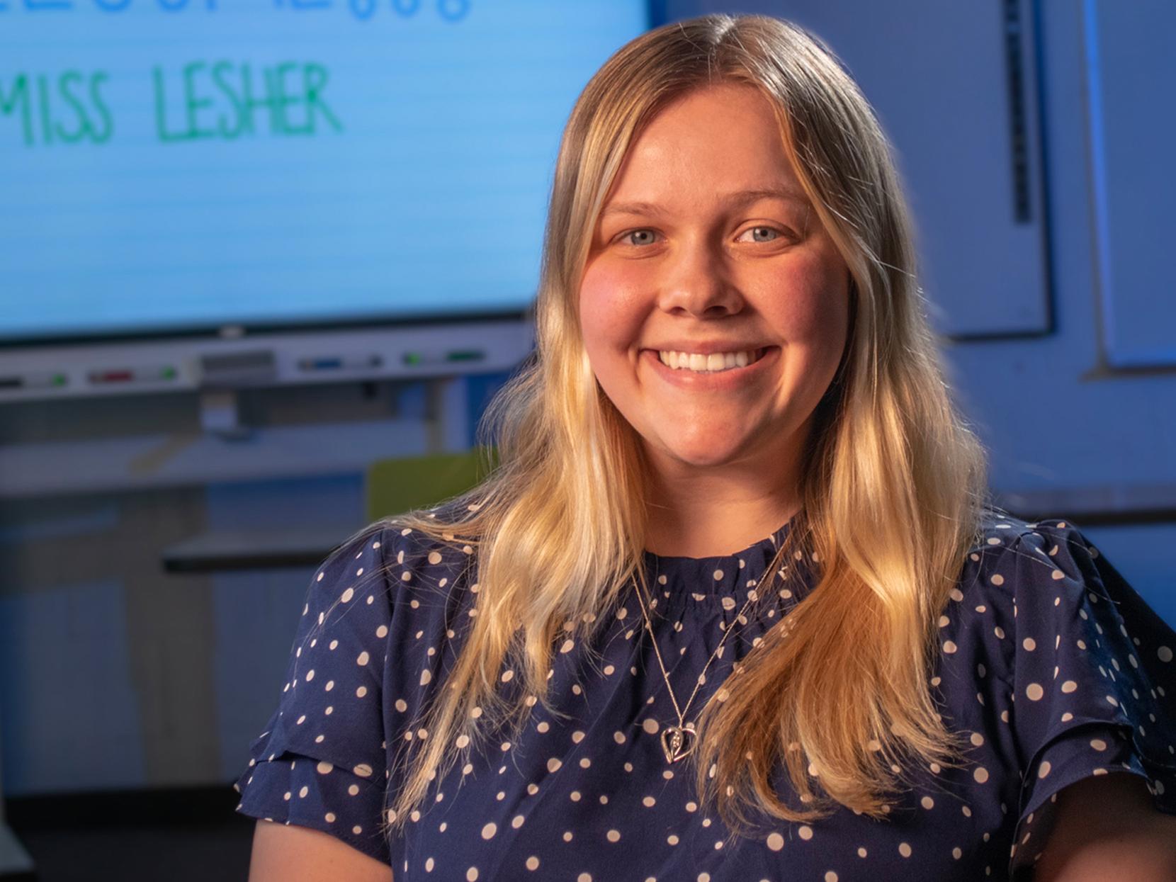 Headshot photo of Kylie Lesher