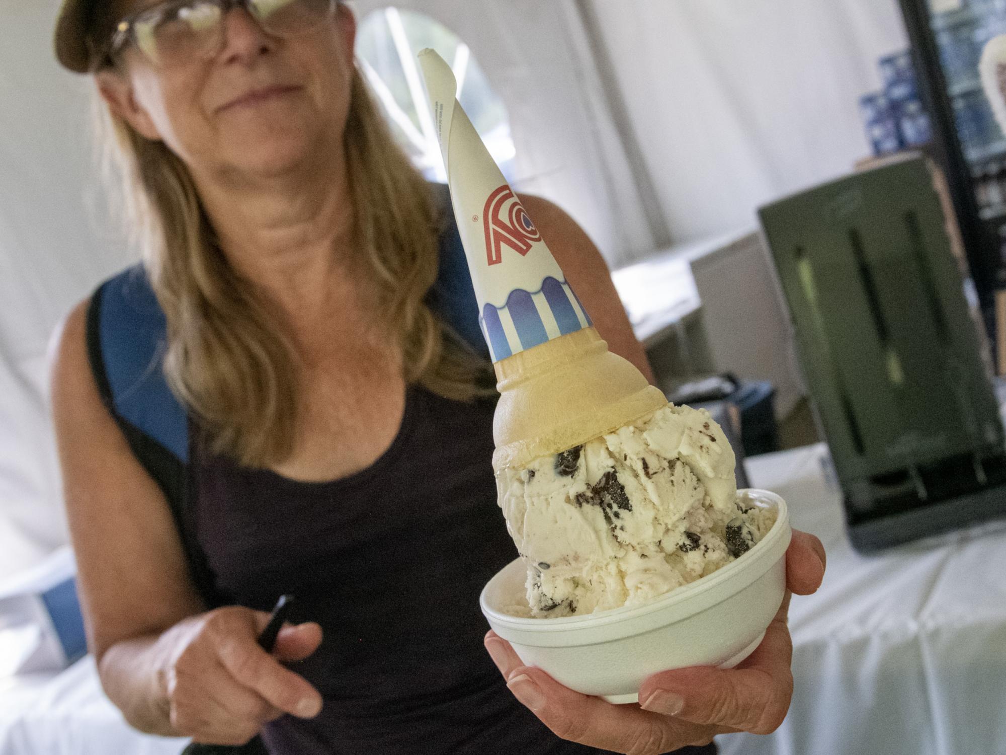 creamery ice cream at arts festival