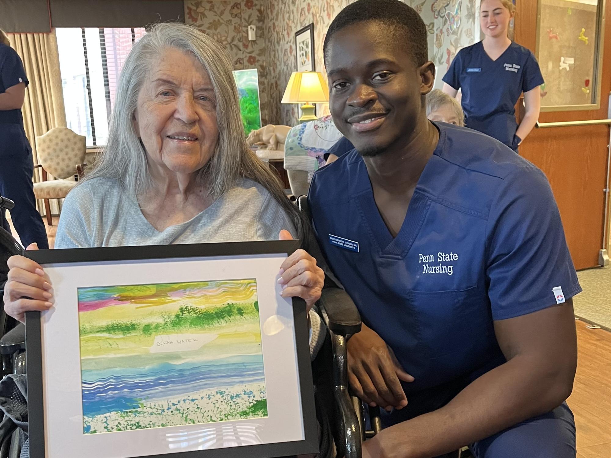 Resident, Darcy, and student, Prentice