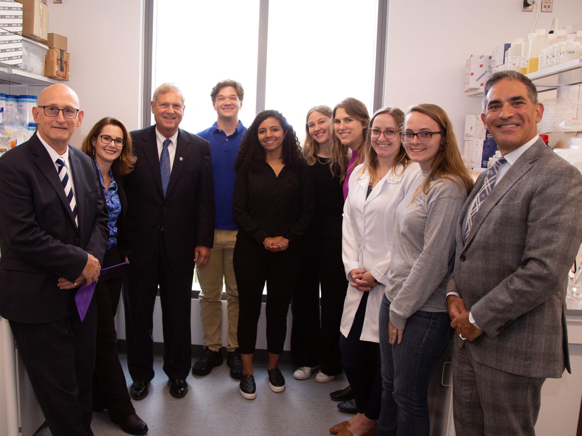 Vilsack visits