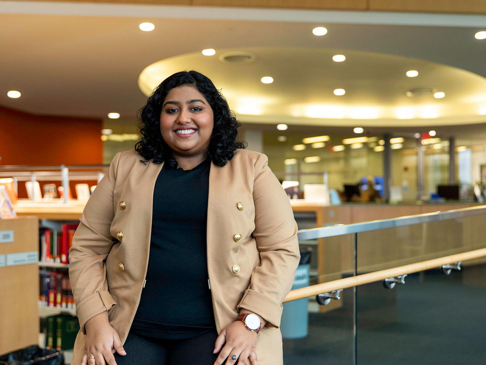 First-year JD student Roshni Raji