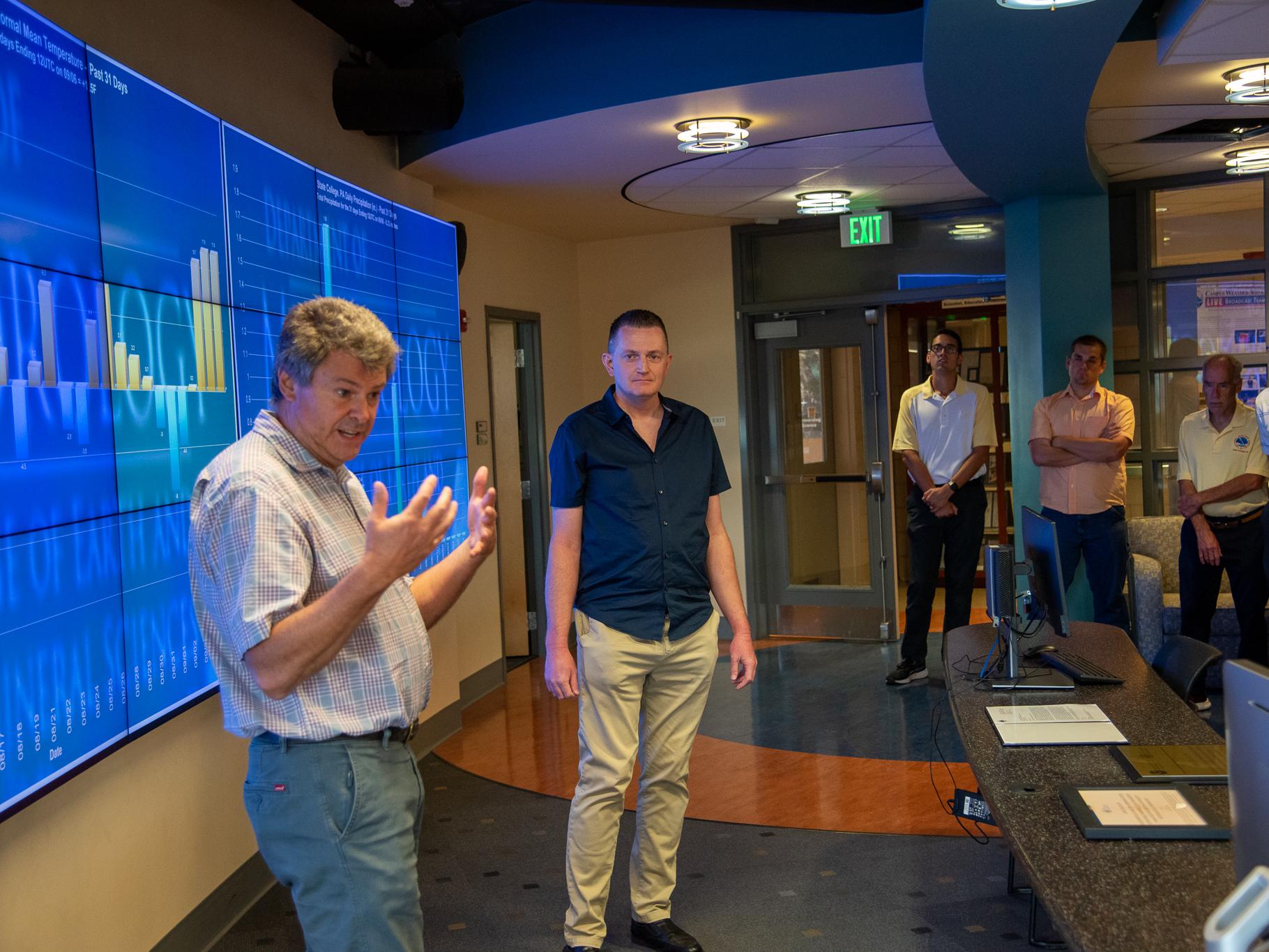 William Syrett discusses Penn State’s commitment to weather data.