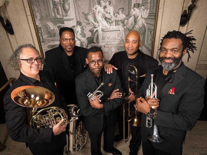 A publicity photo of the Gateways Brass Collective