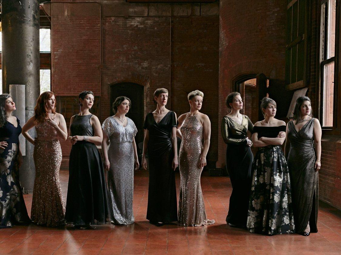 A publicity photo of the Lorelei Ensemble.