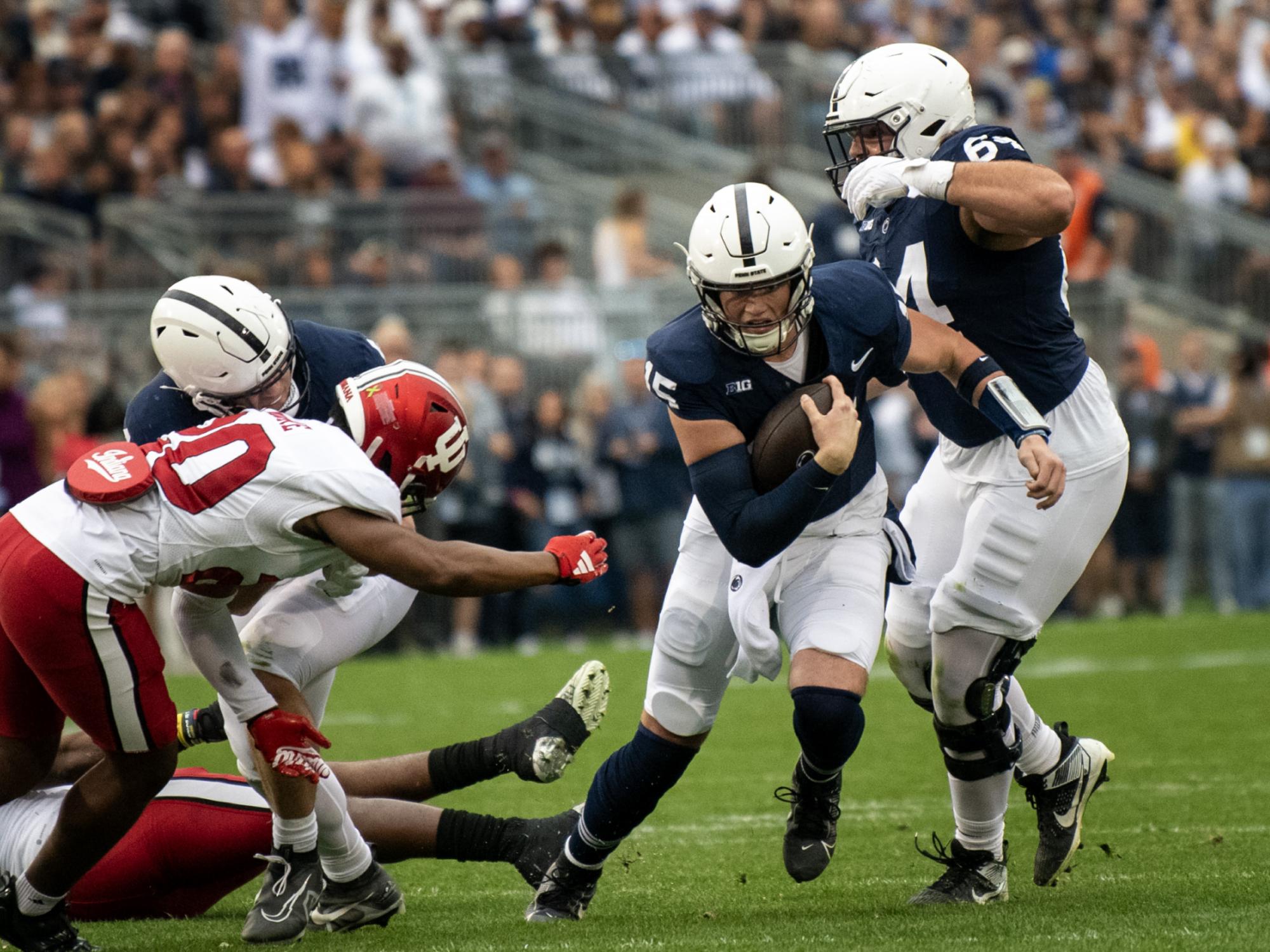 Allar running vs Indiana