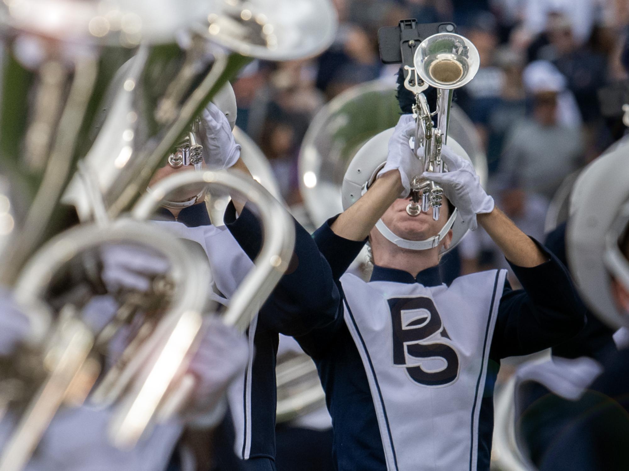 trumpet blue band
