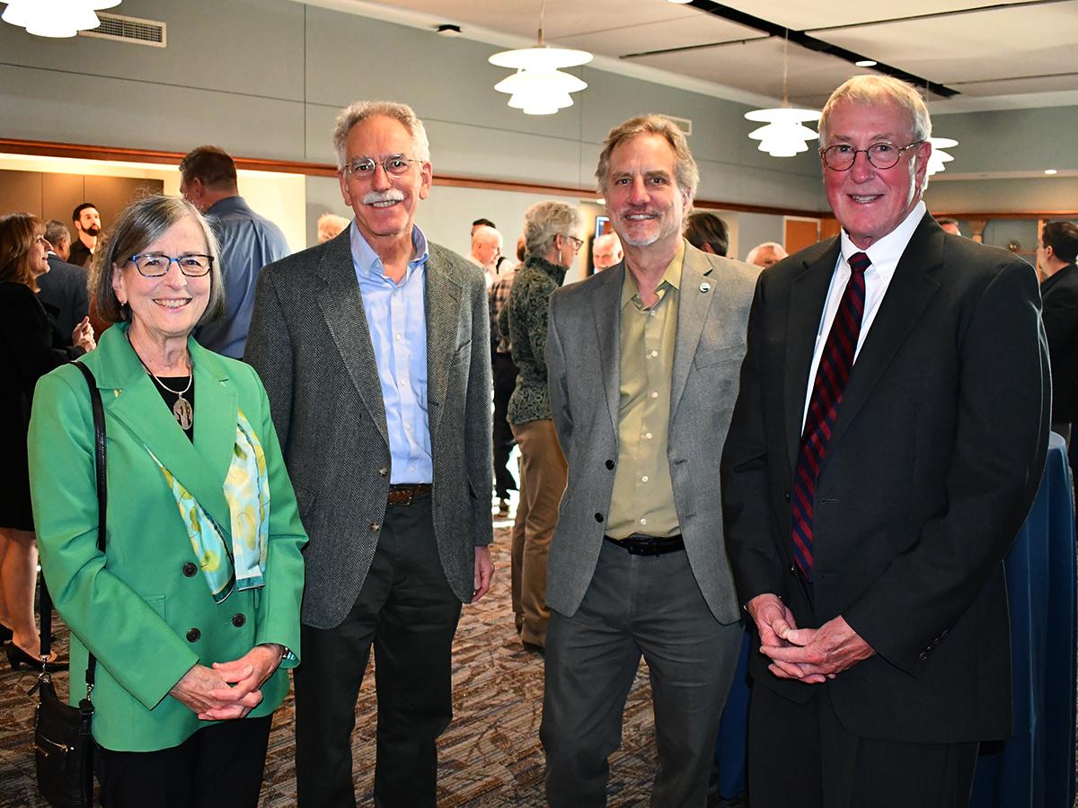 Eva Pell, Tom Richard, Bruce Logan and Bill Easterling
