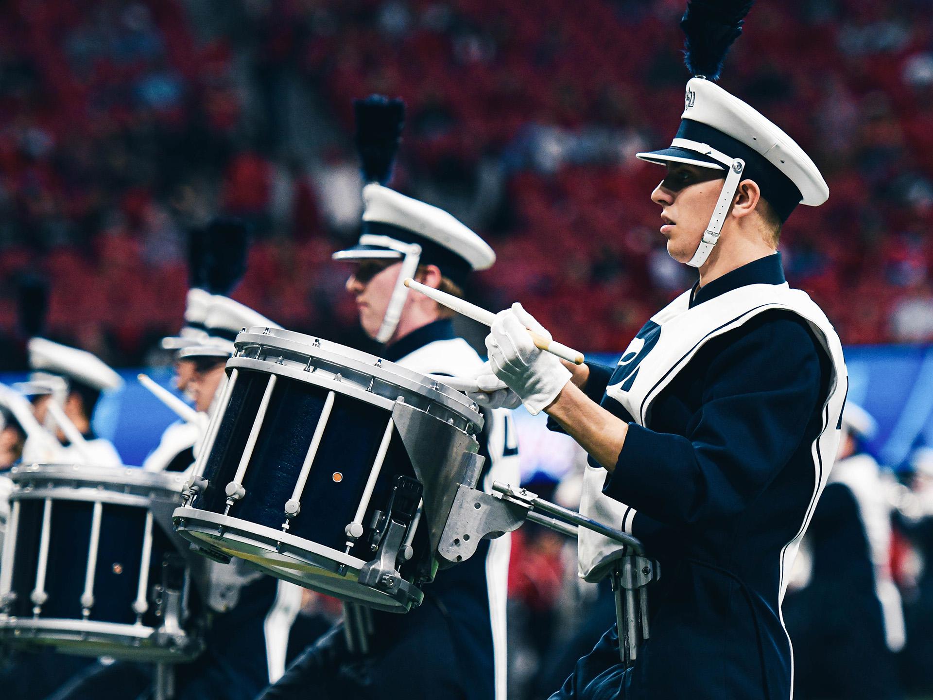 Blue Band drummer
