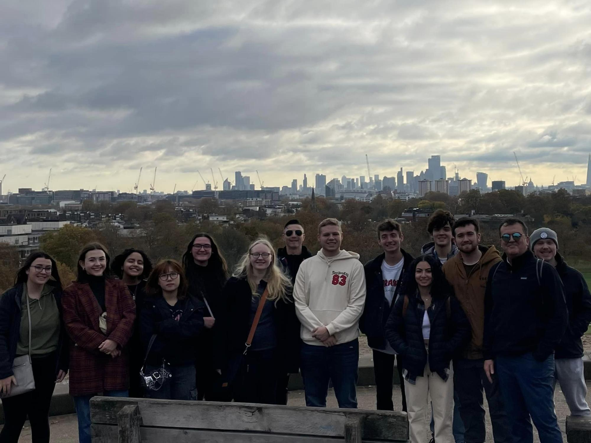 Penn State students in the course CRIMJ 499: Serial Killers and European Criminal Justice