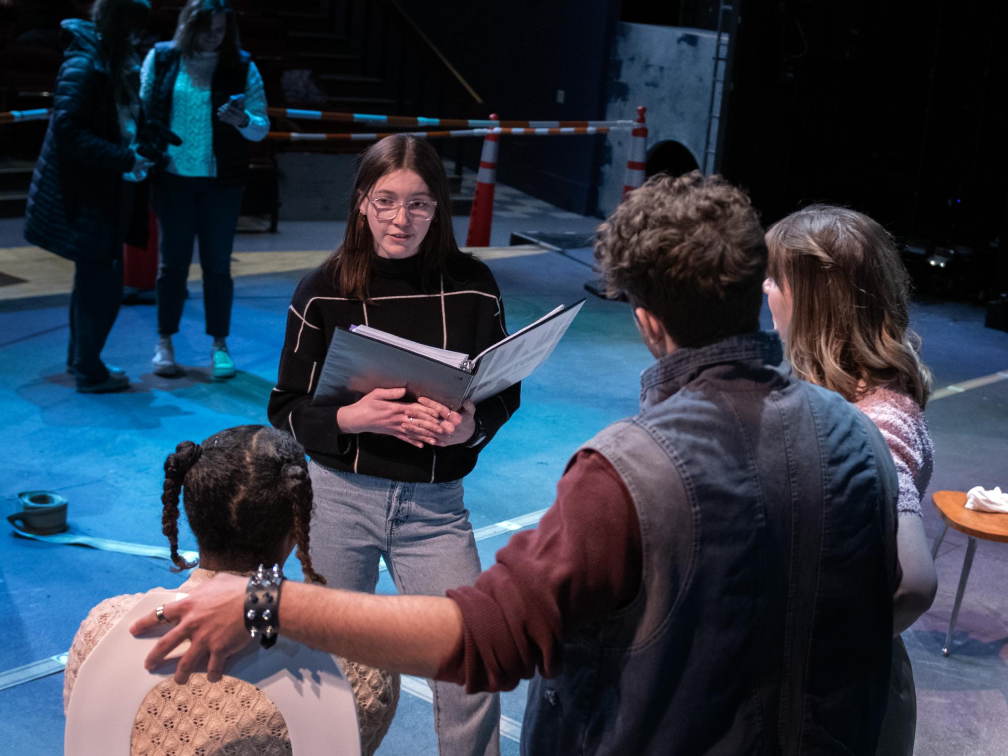 stage manager Abby Vandernbrul
