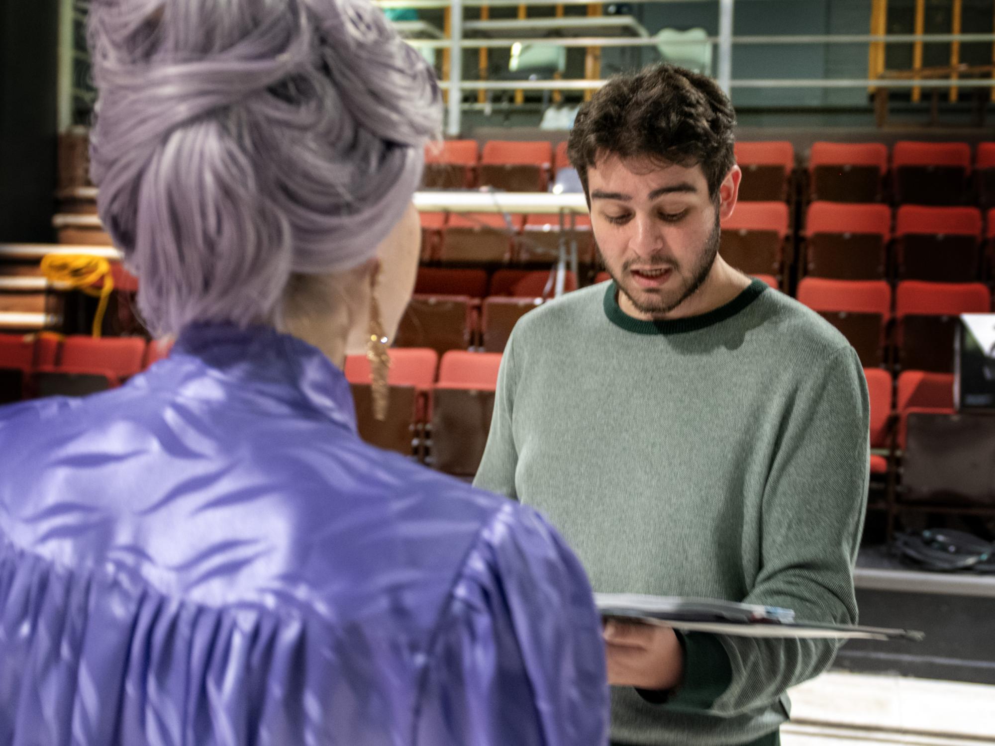 stage manager John Carpino