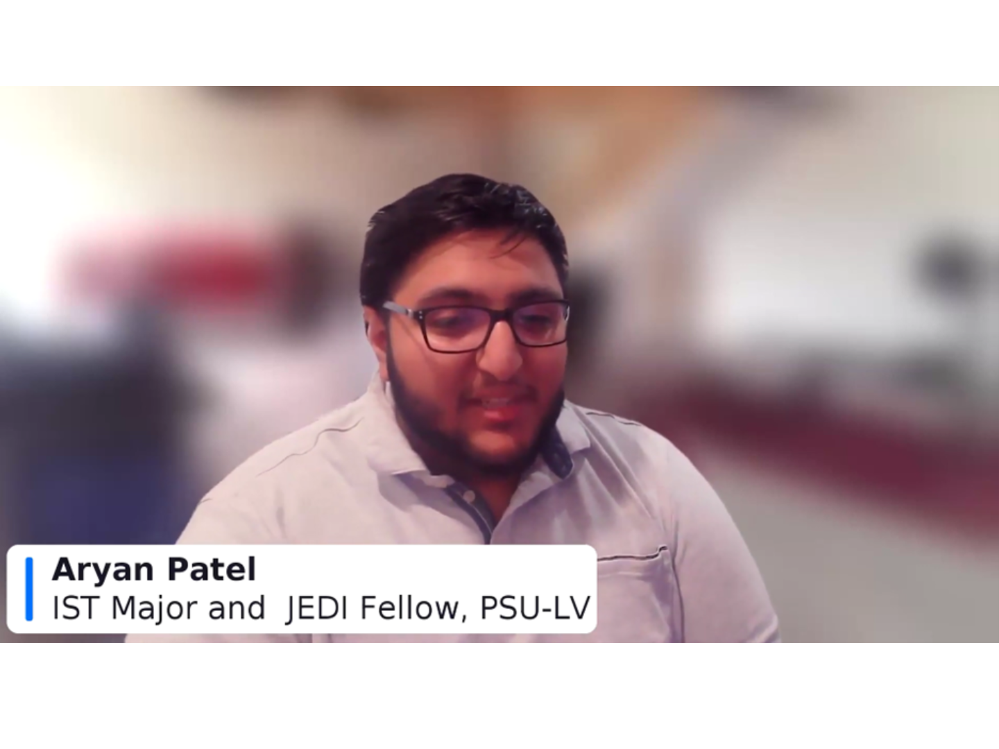 a headshot of a PSU-LV student 
