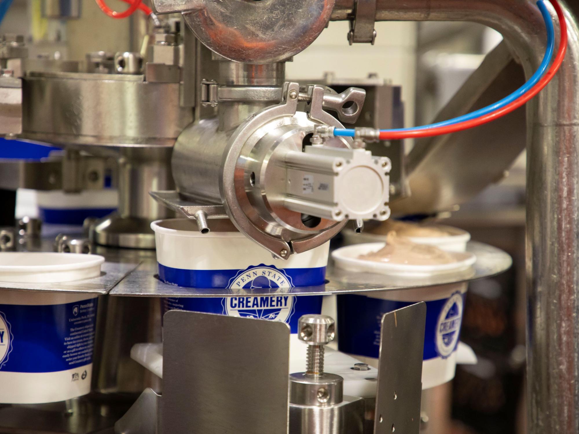 ice cream production